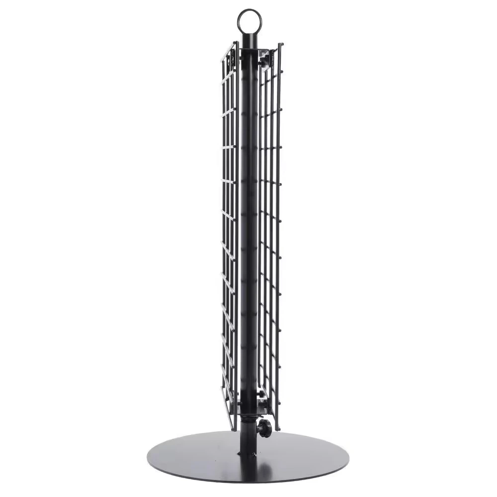 wire countertop display stand Side view wire countertop display stand Side view