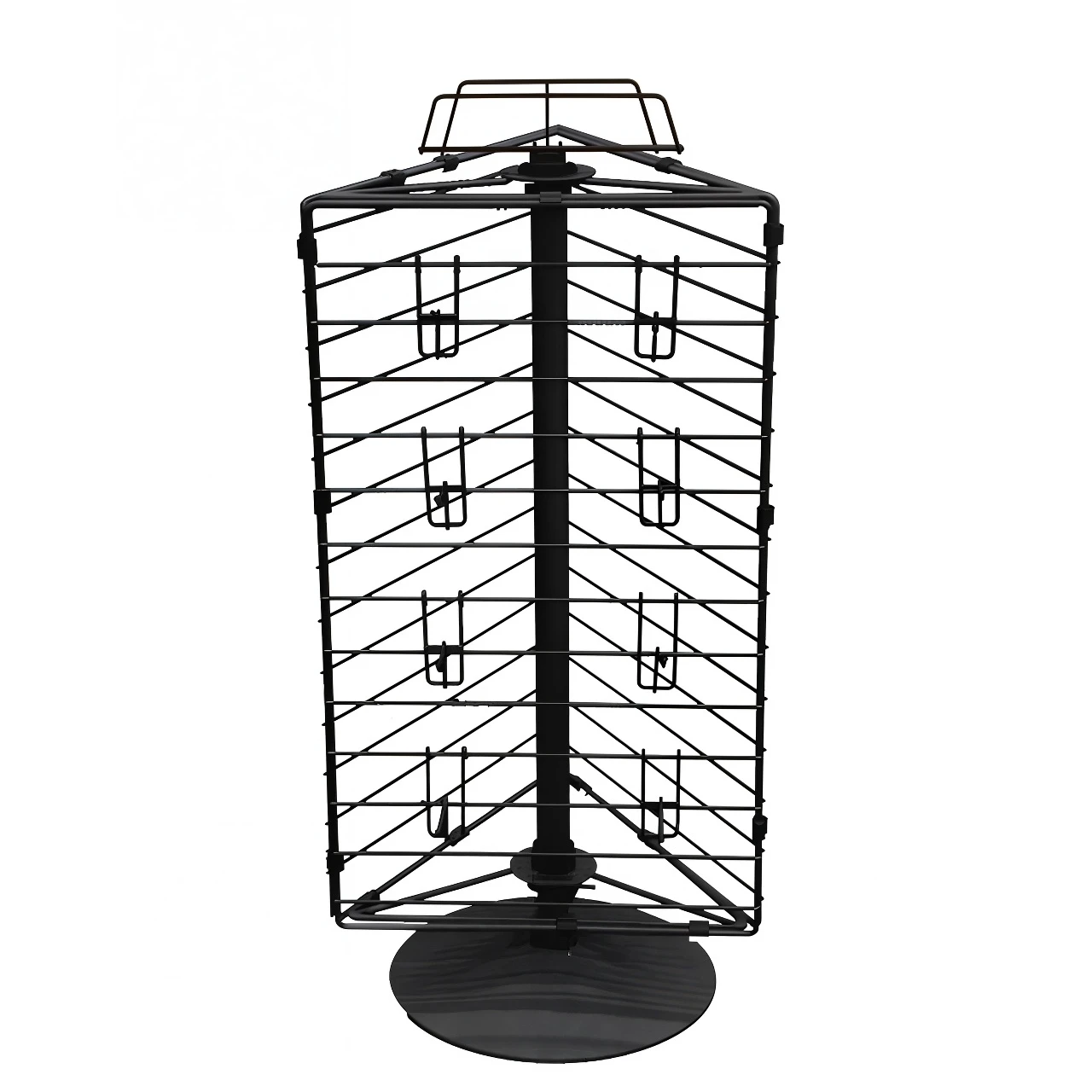 three-sided wire counter top display rack-1 three-sided wire counter top display rack-1