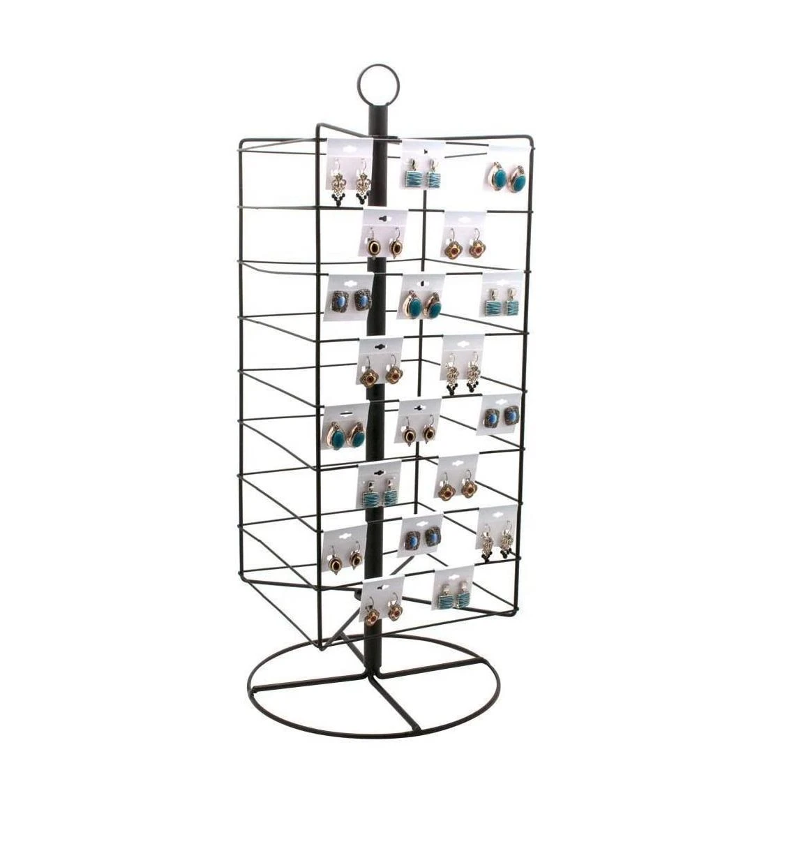Wire Countertop Iron Display Rack with hooks Wire Countertop Iron Display Rack with hooks