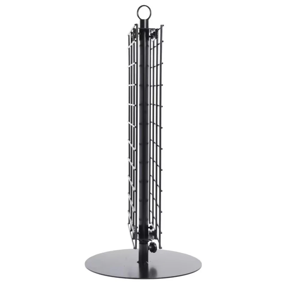 Tabletop Wire Display Racks Two-side Counter Display Stand With Hooks high quality