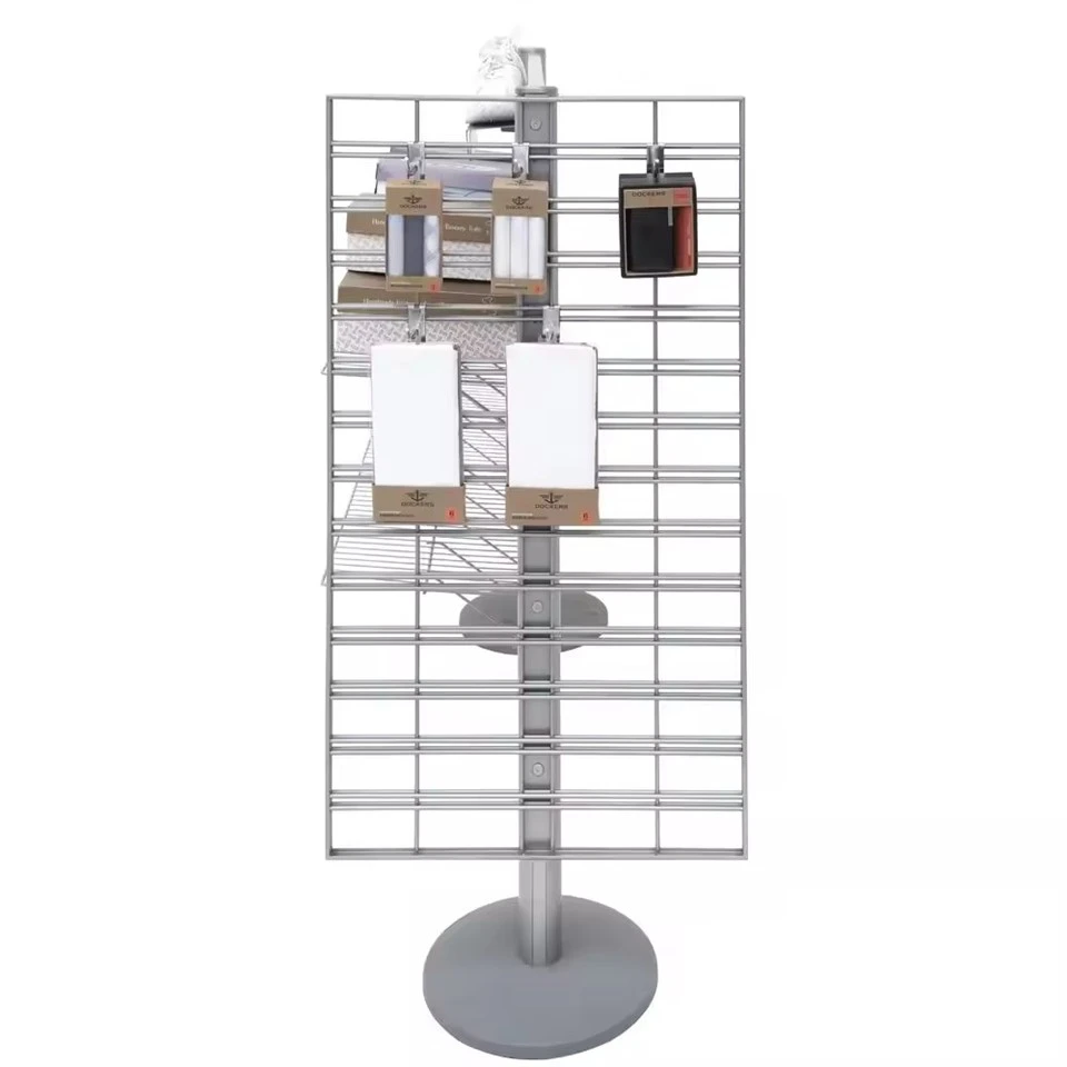 Tabletop Wire Display Racks Two-side Counter Display Stand With Hooks best